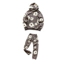 Conjunto Denim Tears Cinza Escuro